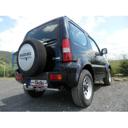 S050C GALIA Полностью оцинкованный фаркоп на Suzuki Jimny 1998-2018. Тип шара: C (горизонтальный съемный). Установка без снятия и выреза бампера. Нагрузки: 14
