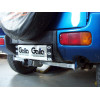 S050C GALIA Полностью оцинкованный фаркоп на Suzuki Jimny 1998-2018. Тип шара: C (горизонтальный съемный). Установка без снятия и выреза бампера. Нагрузки: 1400/75 кг, масса фаркопа 14,87 кг