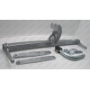 S081A GALIA Полностью оцинкованный фаркоп на Skoda Fabia хетчбек 2000-2007, 2007-2014. Подрозетник убирается за бампер. Тип шара: A. Невидимый вырез бампера. Нагрузки: 1200/50 кг, масса фаркопа 12,82 кг