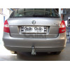 S082A GALIA Полностью оцинкованный фаркоп на Skoda Fabia седан/универсал 2000-2014, с 2008-2014 требуется электрика с блоком согласования. Подрозетник убирается за бампер. Тип шара: A. Невидимый вырез бампера. Нагрузки: 1200/50 кг, масса фаркопа 12,5 кг