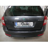 S086V GALIA Полностью оцинкованный фаркоп на Skoda Octavia II седан/универсал 2005-2013, Skoda Octavia Scout 2008-2013, в т.ч. 4WD. Подрозетник убирается за бампер. Тип шара: AV (вертикальное быстросъемное крепление шара на ключе). Подрезка бампера. Нагру