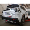 S112C GALIA Полностью оцинкованный фаркоп на Suzuki Vitara 2015-2018, 2018-, Suzuki SX4 S-Cross 2013-2021, 2021- 2WD/4WD. Тип шара: C (горизонтальный съемный), установленный крюк закрывает противотуманный фонарь. Невидимый вырез бампера. Нагрузки: 1600/75