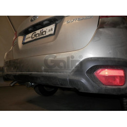 S116C GALIA Полностью оцинкованный фаркоп на Subaru Outback 2015-2021. Подрозетник убирается за бампер. Тип шара: C (горизонтальный съемный). Невидимый выре