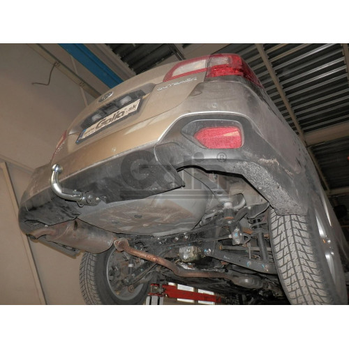 S116C GALIA Полностью оцинкованный фаркоп на Subaru Outback 2015-2021. Подрозетник убирается за бампер. Тип шара: C (горизонтальный съемный). Невидимый вырез бампера. Нагрузки: 2100/100 кг, масса фаркопа 18,67 кг