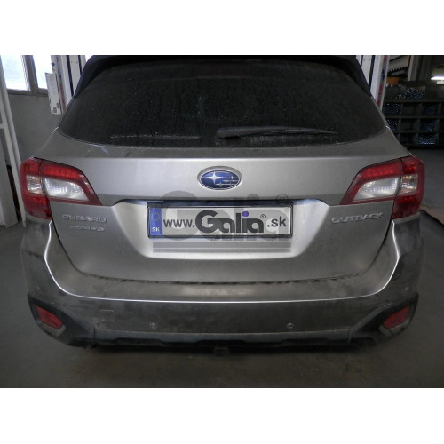 S116C GALIA Полностью оцинкованный фаркоп на Subaru Outback 2015-2021. Подрозетник убирается за бампер. Тип шара: C (горизонтальный съемный). Невидимый вырез бампера. Нагрузки: 2100/100 кг, масса фаркопа 18,67 кг