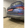 S120C GALIA Полностью оцинкованный фаркоп на Skoda Kodiaq 2WD, 4WD 2017-2023, 2023-. Тип шара: C (горизонтальный съемный). Невидимый вырез бампера. Нагрузки: 2600/140 кг, масса фаркопа 17,07 кг