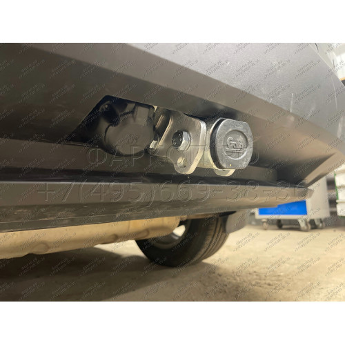 S120C GALIA Полностью оцинкованный фаркоп на Skoda Kodiaq 2WD, 4WD 2017-2023, 2023-. Тип шара: C (горизонтальный съемный). Невидимый вырез бампера. Нагрузки: 2600/140 кг, масса фаркопа 17,07 кг
