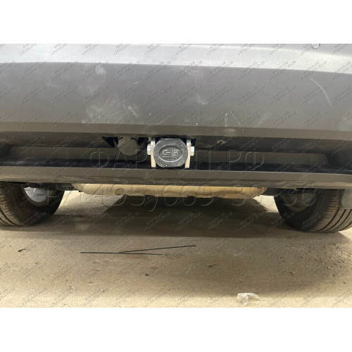 S120C GALIA Полностью оцинкованный фаркоп на Skoda Kodiaq 2WD, 4WD 2017-2023, 2023-. Тип шара: C (горизонтальный съемный). Невидимый вырез бампера. Нагрузки: 2600/140 кг, масса фаркопа 17,07 кг