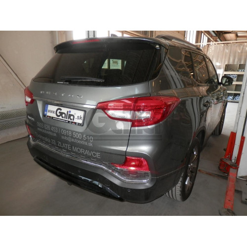S126A GALIA Полностью оцинкованный фаркоп на KGM Rexton 2023-, SsangYong Rexton, в т.ч. дизель 2017-2023. Тип шара: A. Установка без выреза бампера. Нагрузки: 3500/140 кг, масса фаркопа 22,02 кг
