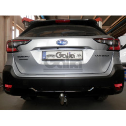 S141C GALIA Полностью оцинкованный фаркоп на Subaru Outback 2021-. Тип шара: C (горизонтальный съемный). Невидимый вырез бампера. Нагрузки: 2100/100 кг, масса ф