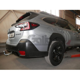 S141C GALIA Полностью оцинкованный фаркоп на Subaru Outback 2021-. Тип шара: C (горизонтальный съемный). Невидимый вырез бампера. Нагрузки: 2100/100 кг, масса ф