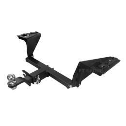 SBF-12-991122.00 PT GROUP Фаркоп на Subaru Forester 2013-2018 без подрезки бампера. Тип шара: E (легкосъемный шар под квадрат). Нагрузки: 2200/80 кг, масса фаркопа 18,7 кг (