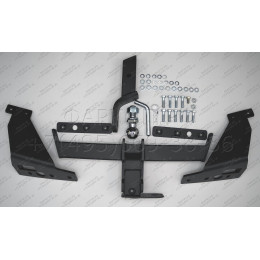 SBF-12-991122.00 PT GROUP Фаркоп на Subaru Forester 2013-2018 без подрезки бампера. Тип шара: E (легкосъемный шар под квадрат). Нагрузки: 2200/80 кг, масса фаркопа 18,7 кг (