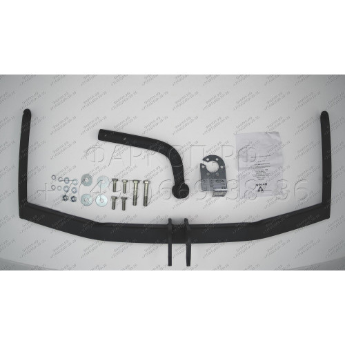 SK 08 AVTOS Фаркоп на Skoda Roomster 2006-2015. Необходима подрезка бампера. Тип шара: A. Нагрузки: 1200/75 кг, масса фаркопа 16 кг (без электрики в комплекте)