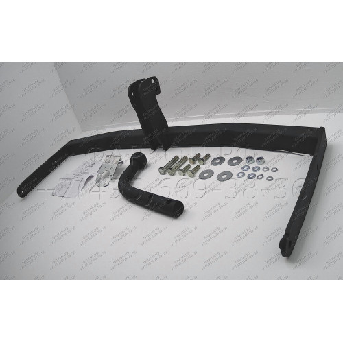 SK 08 AVTOS Фаркоп на Skoda Roomster 2006-2015. Необходима подрезка бампера. Тип шара: A. Нагрузки: 1200/75 кг, масса фаркопа 16 кг (без электрики в комплекте)