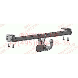 SZ 08 AVTOS Фаркоп на Suzuki Grand Vitara 3 двери 2005-2016. Необходима подрезка бампера. Тип шара: A. Нагрузки: 1600/75 кг, масса фаркопа 12 кг (без электрики в компл