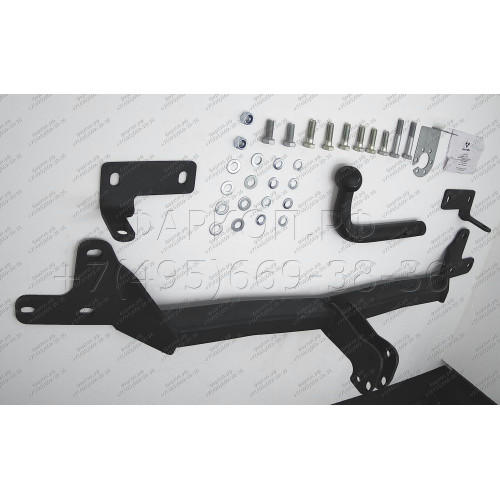 SZ 08 AVTOS Фаркоп на Suzuki Grand Vitara 3 двери 2005-2016. Необходима подрезка бампера. Тип шара: A. Нагрузки: 1600/75 кг, масса фаркопа 12 кг (без электрики в комплекте)