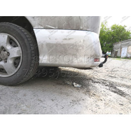 H.N29.A HALTY Фаркоп на Nissan Serena C25 2WD/4WD комплектация Highway Star 2005-2010. Требуется подрезка бампера. Тип шара: A. Нагрузки: 750/75 кг, масса фаркопа 15,5 кг