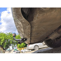 H.N29.A HALTY Фаркоп на Nissan Serena C25 2WD/4WD комплектация Highway Star 2005-2010. Требуется подрезка бампера. Тип шара: A. Нагрузки: 750/75 кг, масса фаркопа 15,5 кг