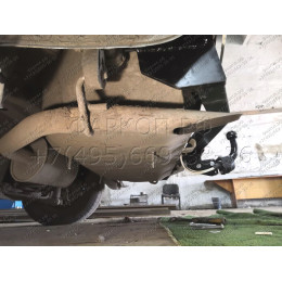 H.N29.A HALTY Фаркоп на Nissan Serena C25 2WD/4WD комплектация Highway Star 2005-2010. Требуется подрезка бампера. Тип шара: A. Нагрузки: 750/75 кг, масса фаркопа 15,5 кг