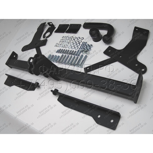 T-124 STEINHOF Фаркоп на Toyota Corolla Verso 04/2004-2009. Требуется подрезка бампера. Тип шара: A. Нагрузки: 1450/60 кг, масса фаркопа 16,85 кг (без электрики в комплекте)