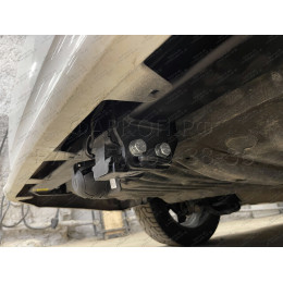 T-205 STEINHOF Фаркоп на Toyota Sienna, в т.ч.4x4 2011-2018 без подрезки бампера. Тип шара: AH (горизонтальное быстросъемное крепление шара на ключе). Нагрузки: 180