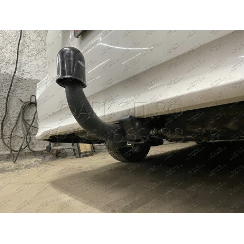 T-205 STEINHOF Фаркоп на Toyota Sienna, в т.ч.4x4 2011-2018 без подрезки бампера. Тип шара: AH (горизонтальное быстросъемное крепление шара на ключе). Нагрузки: 1800/75 кг, масса фаркопа 26,7 кг (без электрики в комплекте)