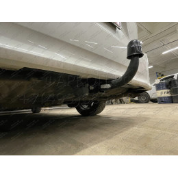 T-205 STEINHOF Фаркоп на Toyota Sienna, в т.ч.4x4 2011-2018 без подрезки бампера. Тип шара: AH (горизонтальное быстросъемное крепление шара на ключе). Нагрузки: 180