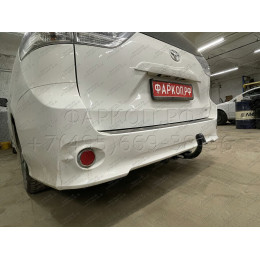 T-205 STEINHOF Фаркоп на Toyota Sienna, в т.ч.4x4 2011-2018 без подрезки бампера. Тип шара: AH (горизонтальное быстросъемное крепление шара на ключе). Нагрузки: 180