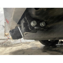 T-205 STEINHOF Фаркоп на Toyota Sienna, в т.ч.4x4 2011-2018 без подрезки бампера. Тип шара: AH (горизонтальное быстросъемное крепление шара на ключе). Нагрузки: 180