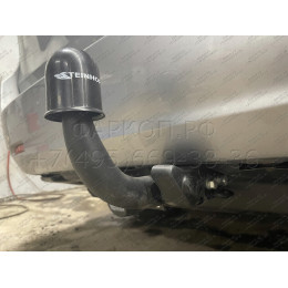 T-205 STEINHOF Фаркоп на Toyota Sienna, в т.ч.4x4 2011-2018 без подрезки бампера. Тип шара: AH (горизонтальное быстросъемное крепление шара на ключе). Нагрузки: 180