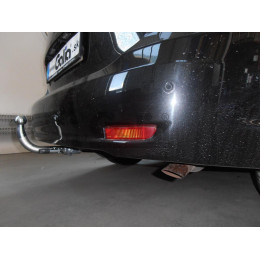T059C GALIA Полностью оцинкованный фаркоп на Toyota Avensis седан/универсал 2009-2018. Подрозетник убирается за бампер. Тип шара: C (горизонтальный съемный)
