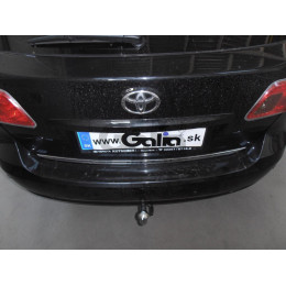 T059C GALIA Полностью оцинкованный фаркоп на Toyota Avensis седан/универсал 2009-2018. Подрозетник убирается за бампер. Тип шара: C (горизонтальный съемный)
