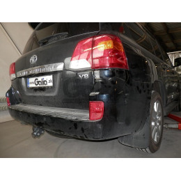 T070C GALIA Полностью оцинкованный фаркоп на Toyota Land Cruiser 200 2008-2021, Lexus LX 2008-2021. Тип шара: C (горизонтальный съемный). Невидимый вырез бампера. Нагрузк