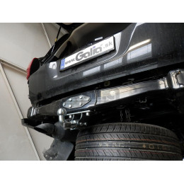 T070C GALIA Полностью оцинкованный фаркоп на Toyota Land Cruiser 200 2008-2021, Lexus LX 2008-2021. Тип шара: C (горизонтальный съемный). Невидимый вырез бампера. Нагрузк