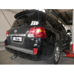 T070C GALIA Полностью оцинкованный фаркоп на Toyota Land Cruiser 200 2008-2021, Lexus LX 2008-2021. Тип шара: C (горизонтальный съемный). Невидимый вырез бампера. Нагрузк