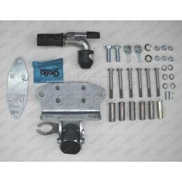 T070C GALIA Полностью оцинкованный фаркоп на Toyota Land Cruiser 200 2008-2021, Lexus LX 2008-2021. Тип шара: C (горизонтальный съемный). Невидимый вырез бампера. Нагрузк