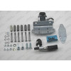 T070C GALIA Полностью оцинкованный фаркоп на Toyota Land Cruiser 200 2008-2021, Lexus LX 2008-2021. Тип шара: C (горизонтальный съемный). Невидимый вырез бампера. Нагрузки: 3500/140 кг, масса фаркопа 8,97 кг