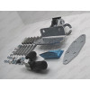 T070C GALIA Полностью оцинкованный фаркоп на Toyota Land Cruiser 200 2008-2021, Lexus LX 2008-2021. Тип шара: C (горизонтальный съемный). Невидимый вырез бампера. Нагрузки: 3500/140 кг, масса фаркопа 8,97 кг