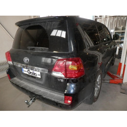 T070C GALIA Полностью оцинкованный фаркоп на Toyota Land Cruiser 200 2008-2021, Lexus LX 2008-2021. Тип шара: C (горизонтальный съемный). Невидимый вырез бампера. Нагрузк