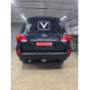T070C GALIA Полностью оцинкованный фаркоп на Toyota Land Cruiser 200 2008-2021, Lexus LX 2008-2021. Тип шара: C (горизонтальный съемный). Невидимый вырез бампера. Нагрузки: 3500/140 кг, масса фаркопа 8,97 кг
