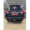 T070C GALIA Полностью оцинкованный фаркоп на Toyota Land Cruiser 200 2008-2021, Lexus LX 2008-2021. Тип шара: C (горизонтальный съемный). Невидимый вырез бампера. Нагрузки: 3500/140 кг, масса фаркопа 8,97 кг