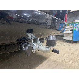 T070C GALIA Полностью оцинкованный фаркоп на Toyota Land Cruiser 200 2008-2021, Lexus LX 2008-2021. Тип шара: C (горизонтальный съемный). Невидимый вырез бампера. Нагрузк