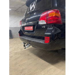 T070C GALIA Полностью оцинкованный фаркоп на Toyota Land Cruiser 200 2008-2021, Lexus LX 2008-2021. Тип шара: C (горизонтальный съемный). Невидимый вырез бампера. Нагрузк