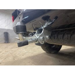 T070C GALIA Полностью оцинкованный фаркоп на Toyota Land Cruiser 200 2008-2021, Lexus LX 2008-2021. Тип шара: C (горизонтальный съемный). Невидимый вырез бампера. Нагрузк