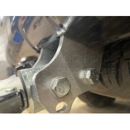 T070C GALIA Полностью оцинкованный фаркоп на Toyota Land Cruiser 200 2008-2021, Lexus LX 2008-2021. Тип шара: C (горизонтальный съемный). Невидимый вырез бампера. Нагрузк