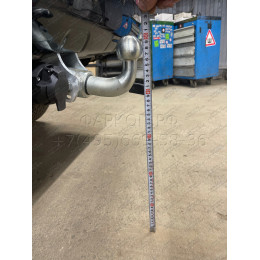 T070C GALIA Полностью оцинкованный фаркоп на Toyota Land Cruiser 200 2008-2021, Lexus LX 2008-2021. Тип шара: C (горизонтальный съемный). Невидимый вырез бампера. Нагрузк