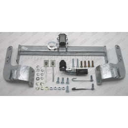 T071C GALIA Полностью оцинкованный фаркоп на Toyota Land Cruiser 200 2008-2021, Lexus LX 2008-2021. Тип шара: C (горизонтальный съемный). Установка без снятия и выреза ба