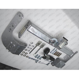 T071C GALIA Полностью оцинкованный фаркоп на Toyota Land Cruiser 200 2008-2021, Lexus LX 2008-2021. Тип шара: C (горизонтальный съемный). Установка без снятия и выреза ба