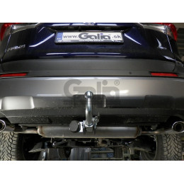 T072C GALIA Полностью оцинкованный фаркоп на Toyota RAV4 V XA50 2019-2025, Suzuki Across 2020-2025. Тип шара: C (горизонтальный съемный). Установка без снятия и выреза ба